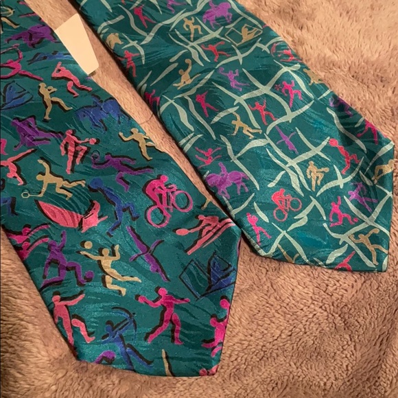 Collectibles 1996 Olympics Silk Scarf Bundle - Picture 2 of 4